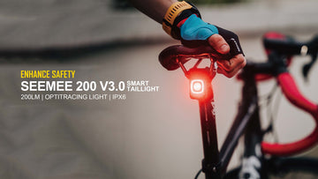 SeeMee 200 V3.0 - USB-C Rear Light - Ambient light sensor