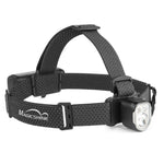 MOH35 - Headlamp - 1000 Lumens - 120 meters - IPX6 - SOS Light - Rechargeable Battery Included