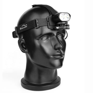 MOH55 PRO - Headlamp - 4000 Lumens - 200 meters - IPX6 - MJ-6118 Battery Included
