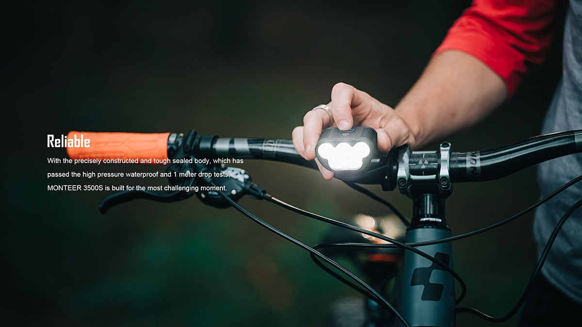 Monteer 3500 Lumen MTB Headlight Magicshine Australia