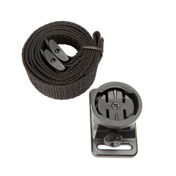 MJ-6260B - Helmet mount base w/ 2x Nylon Straps included - 60º adjustable angle