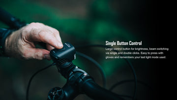MJ-900SB - E-bike Light - 1500 Lumens - Comes With Battery Pack - Motor cable sold separately