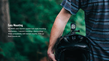 MJ-900SB - E-bike Light - 1500 Lumens - Comes With Battery Pack - Motor cable sold separately